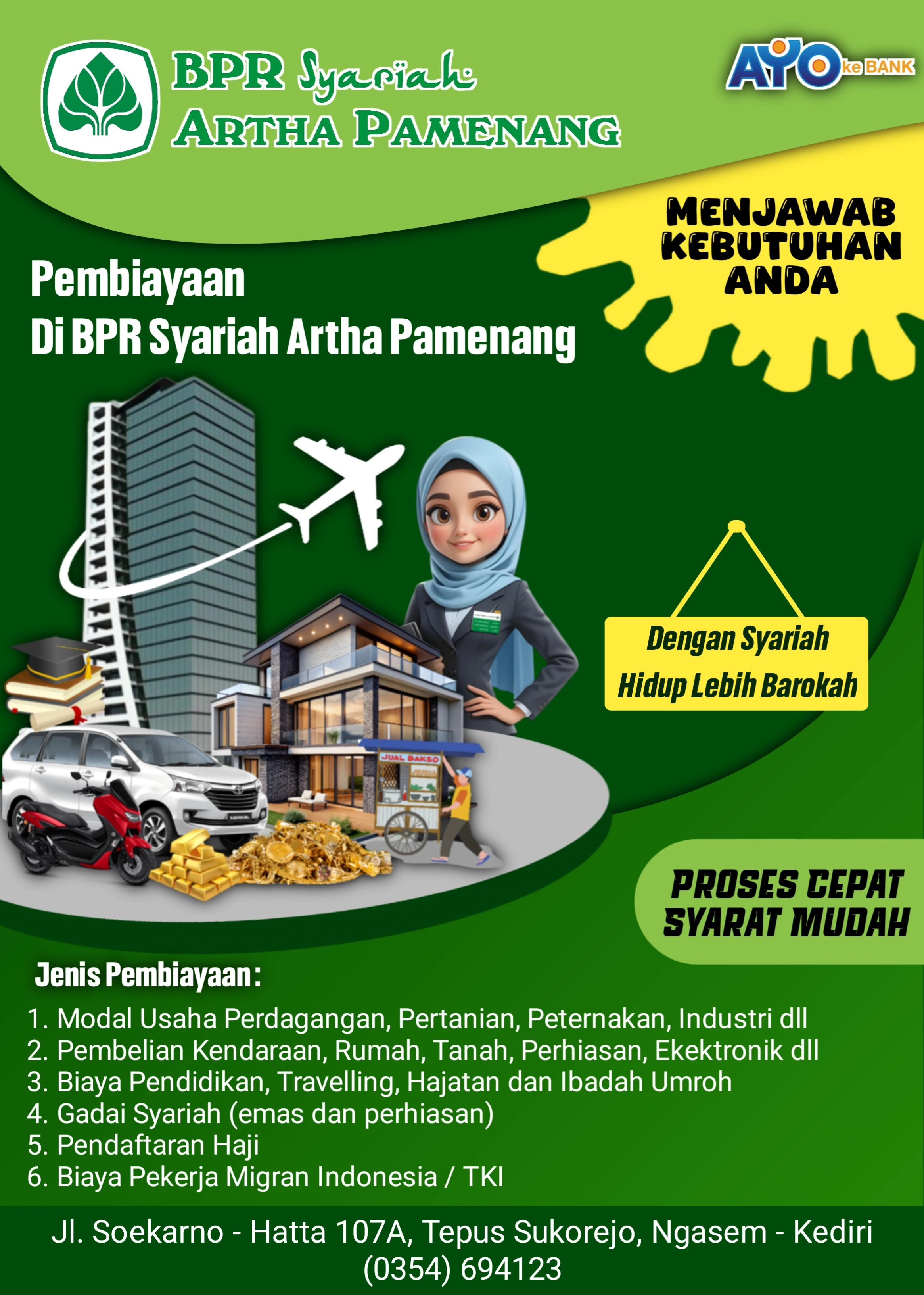 Poster Pembiayaan iB Syariah